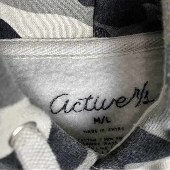 Active Ride Shop Camo Jacket Mens Size M/L - Picture 4 of 8